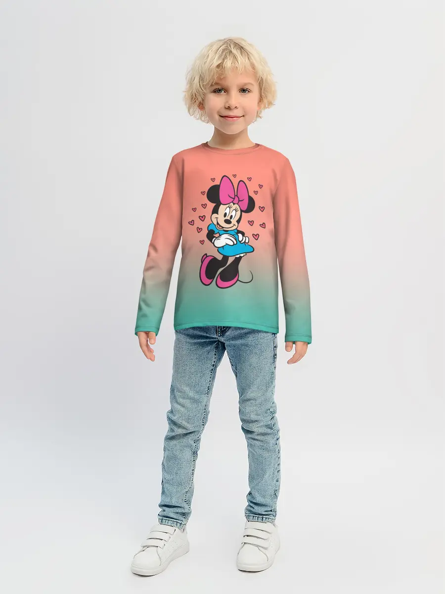 Детский лонгслив / Минни Маус