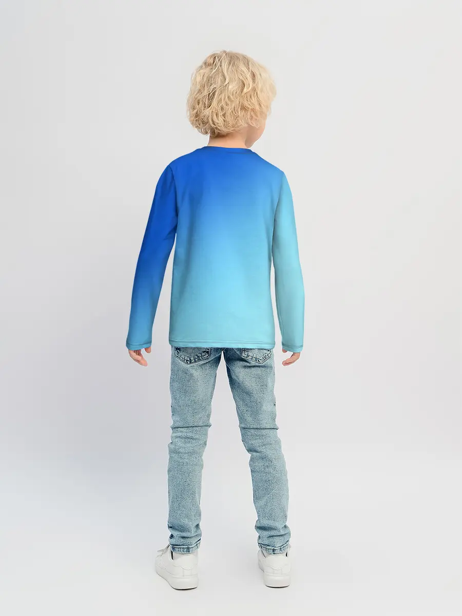 Детский лонгслив / blue