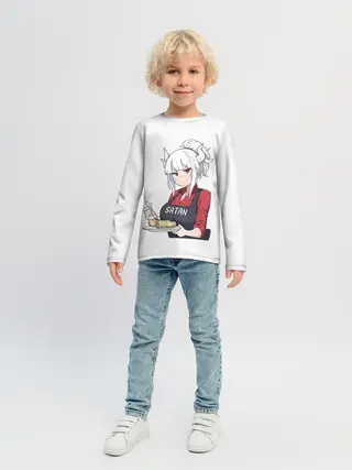 Детский лонгслив / Helltaker