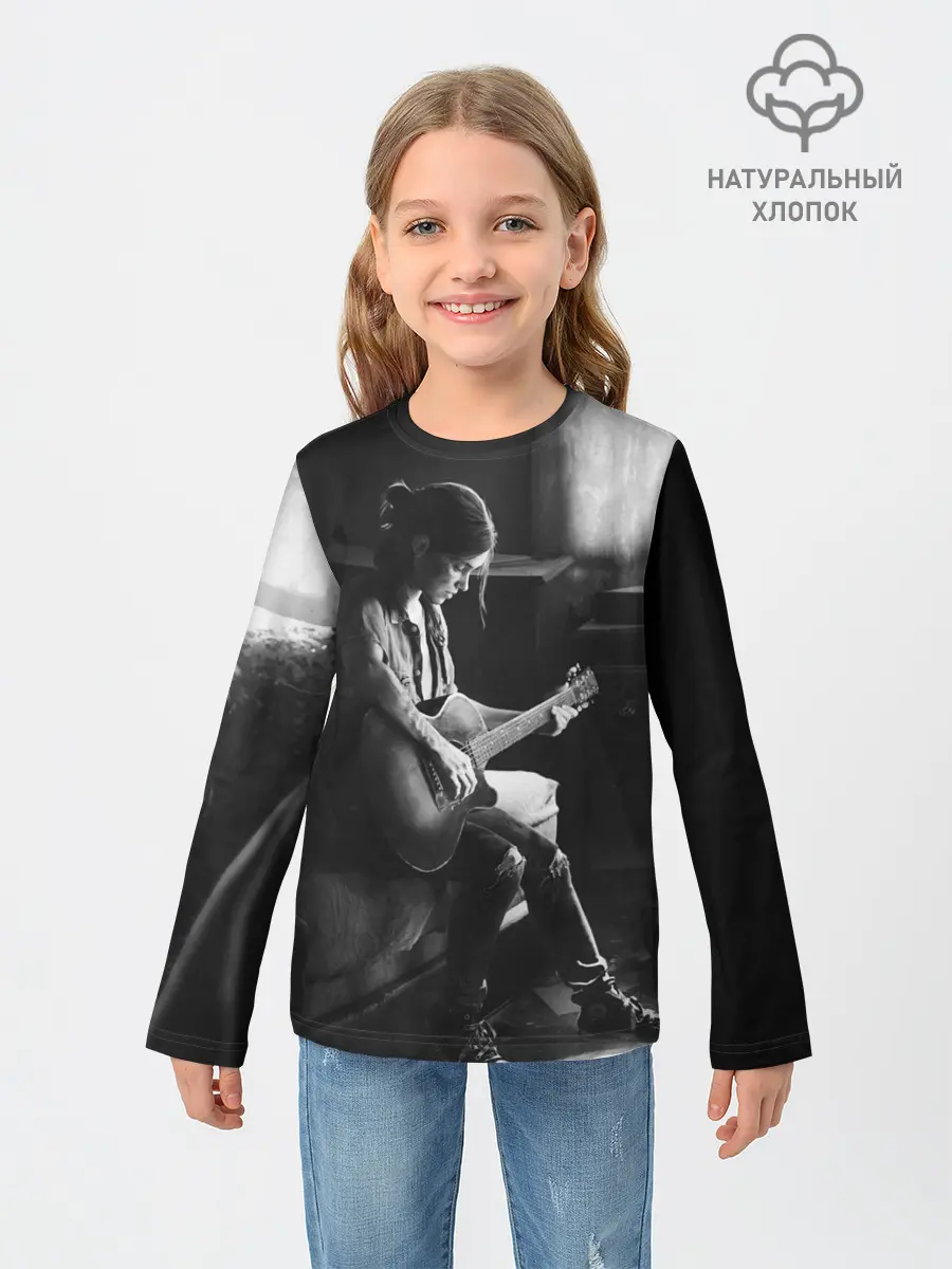 Детский лонгслив / THE LAST OF US PART 2 ЭЛЛИ