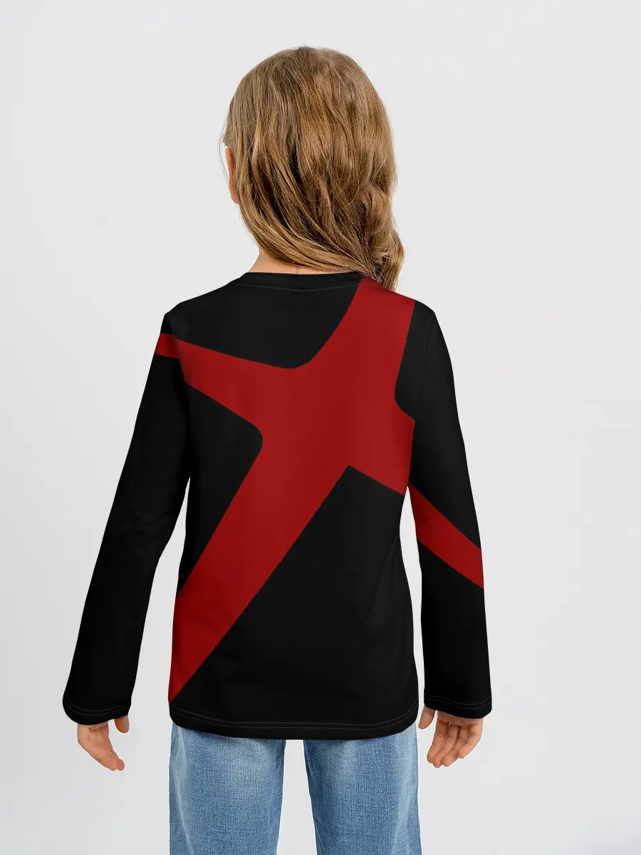 Детский лонгслив / Химура Кэнсин Самурай Х