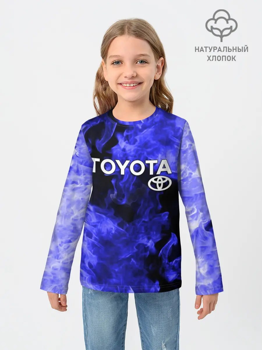 Детский лонгслив / TOYOTA