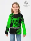 Детский лонгслив / MINECRAFT CAT