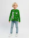 Детский лонгслив / MINECRAFT CREEPER