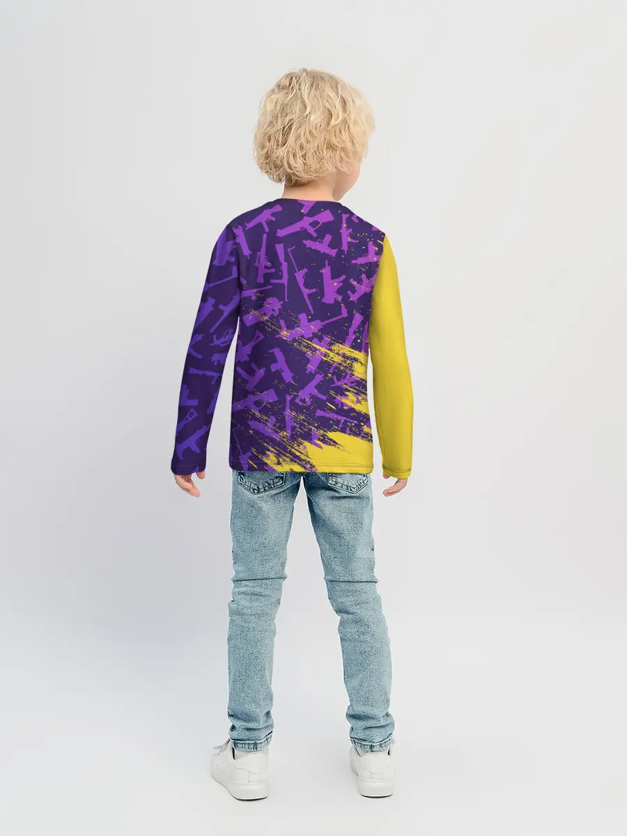 Детский лонгслив / CS GO | КС ГО