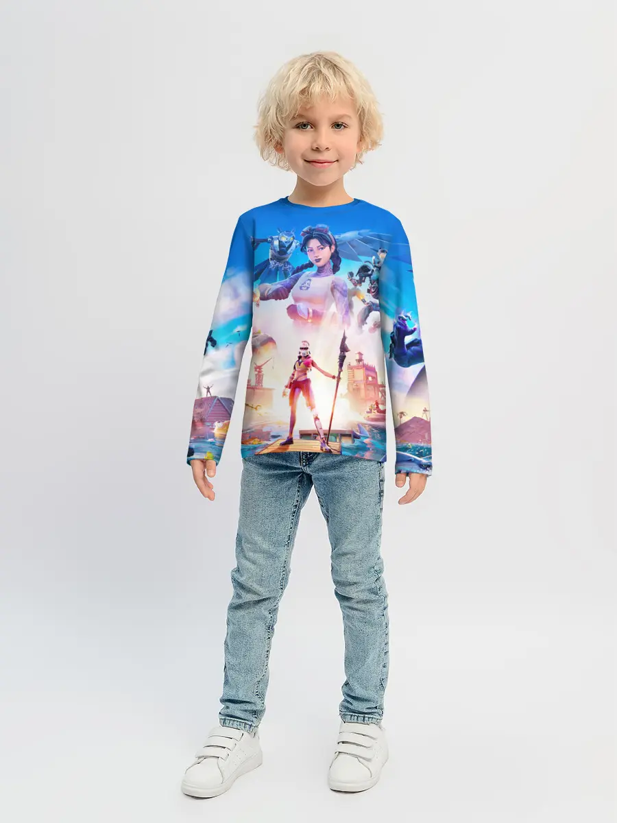 Детский лонгслив / FORTNITE 3 СЕЗОН