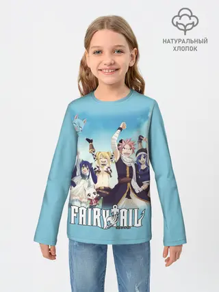 Детский лонгслив / Fairy Tail Heroes