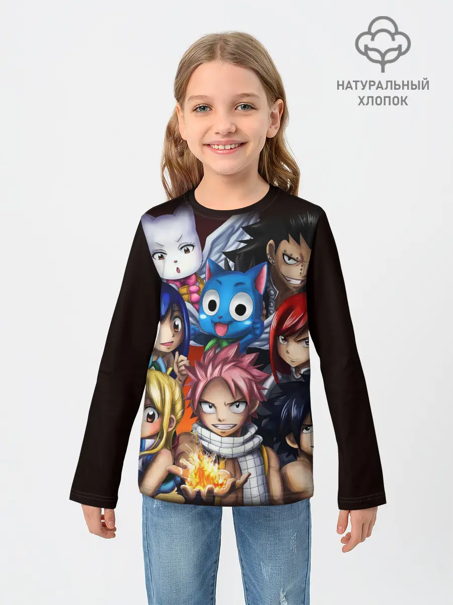 Детский лонгслив / Fairy Tail manga