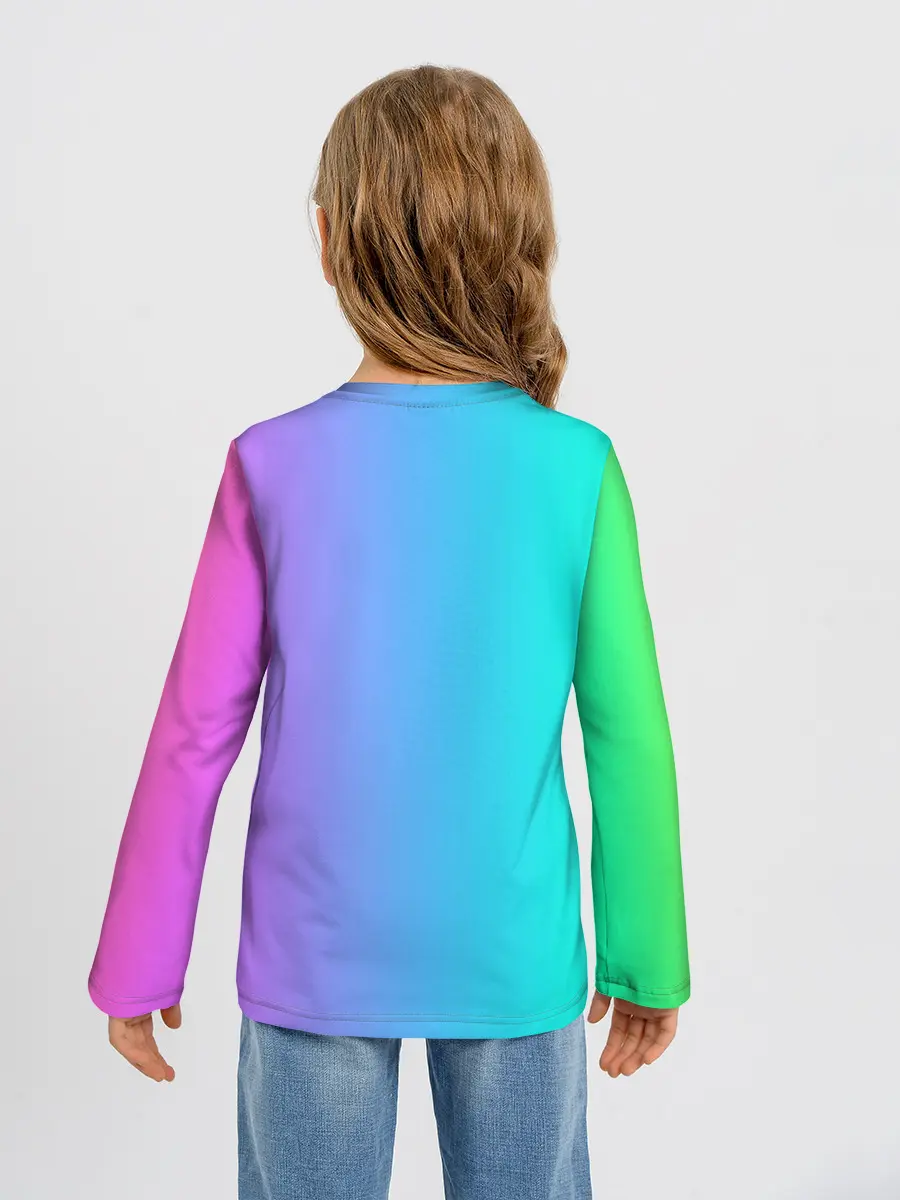 Детский лонгслив / Fairy Tail rainbow