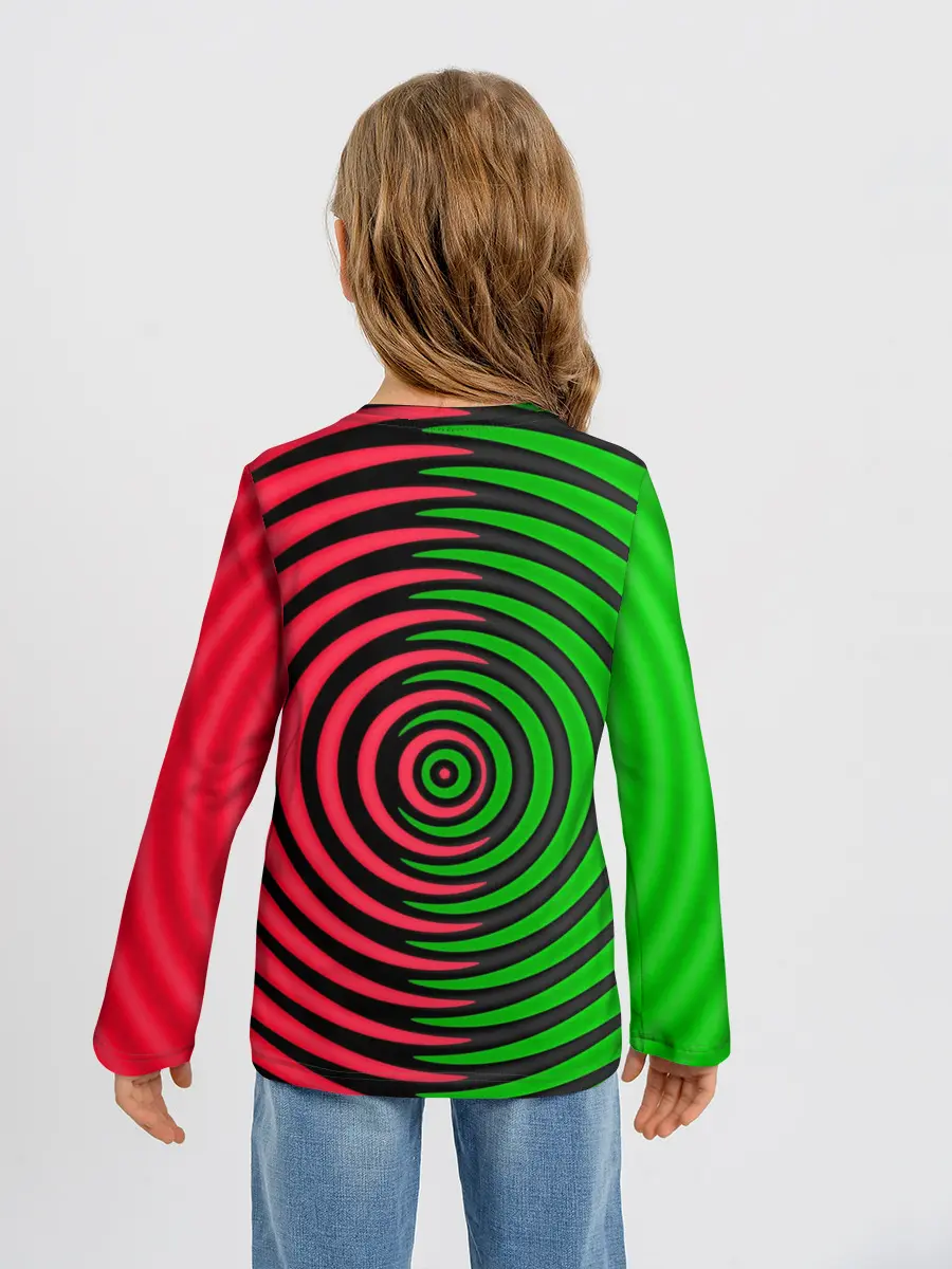 Детский лонгслив / Джеймс Харден - Бойся бороды