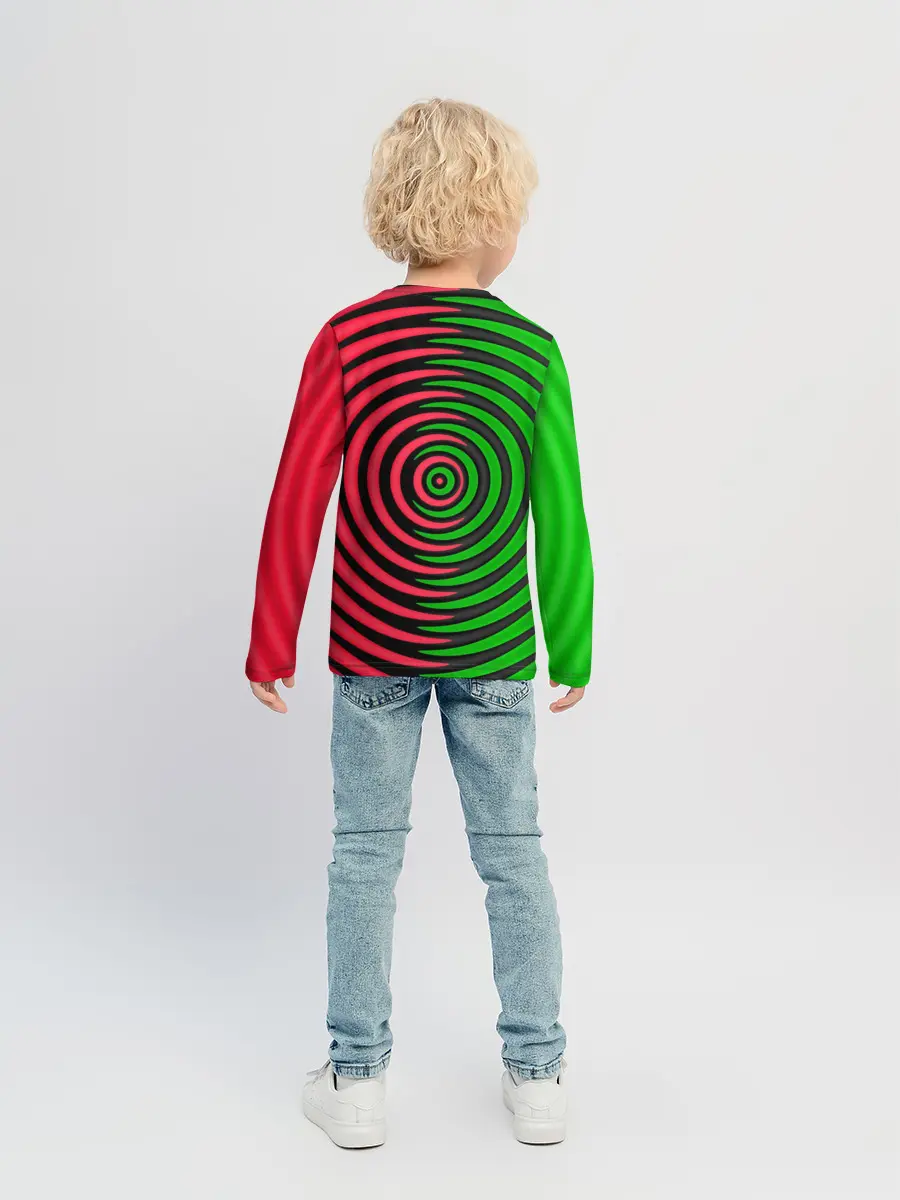 Детский лонгслив / Джеймс Харден - Бойся бороды