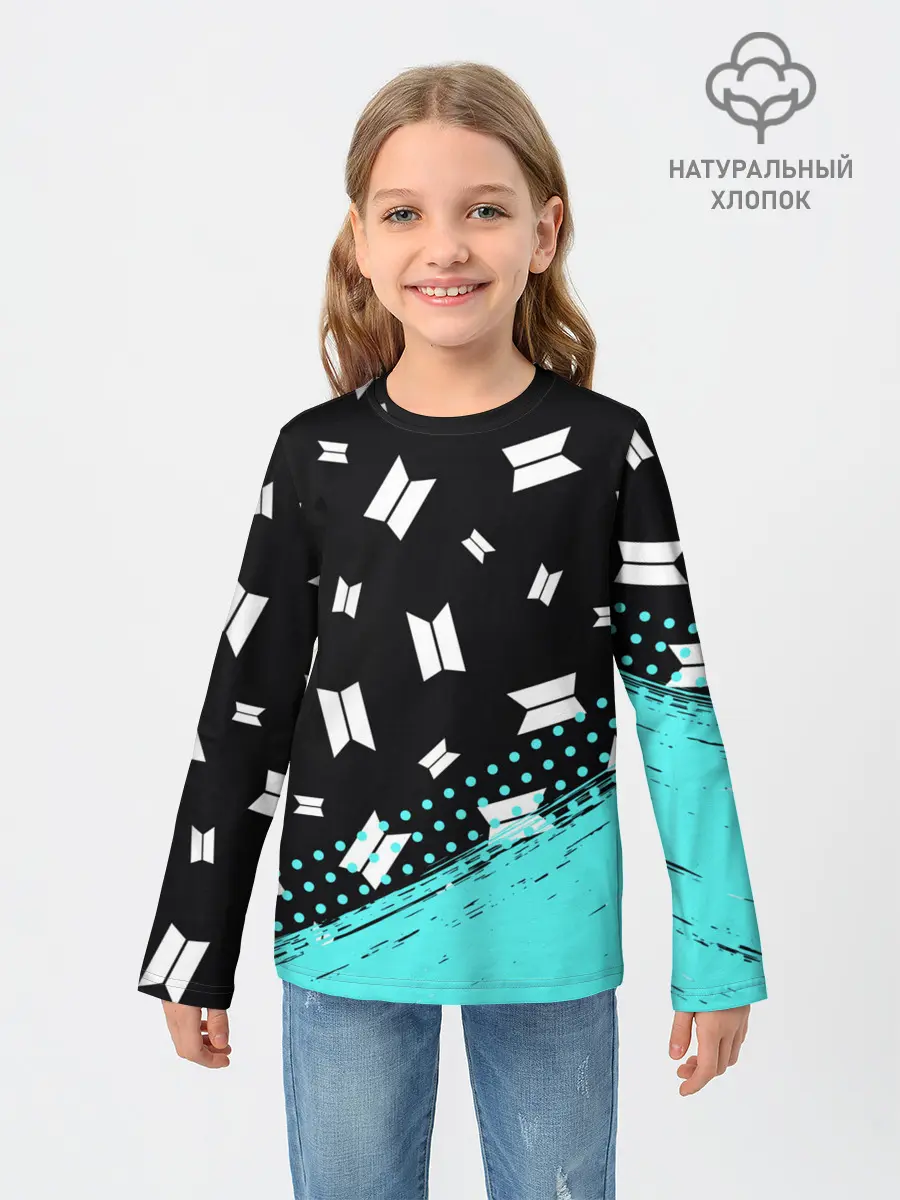 Детский лонгслив / BTS / БТС