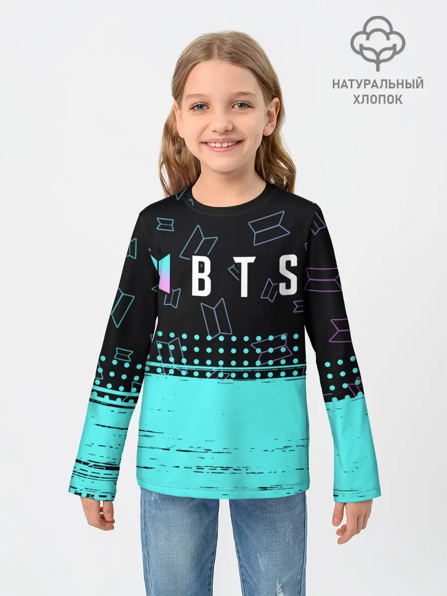 Детский лонгслив / BTS / БТС