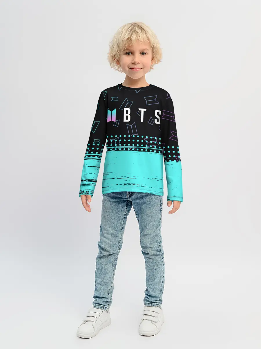 Детский лонгслив / BTS / БТС