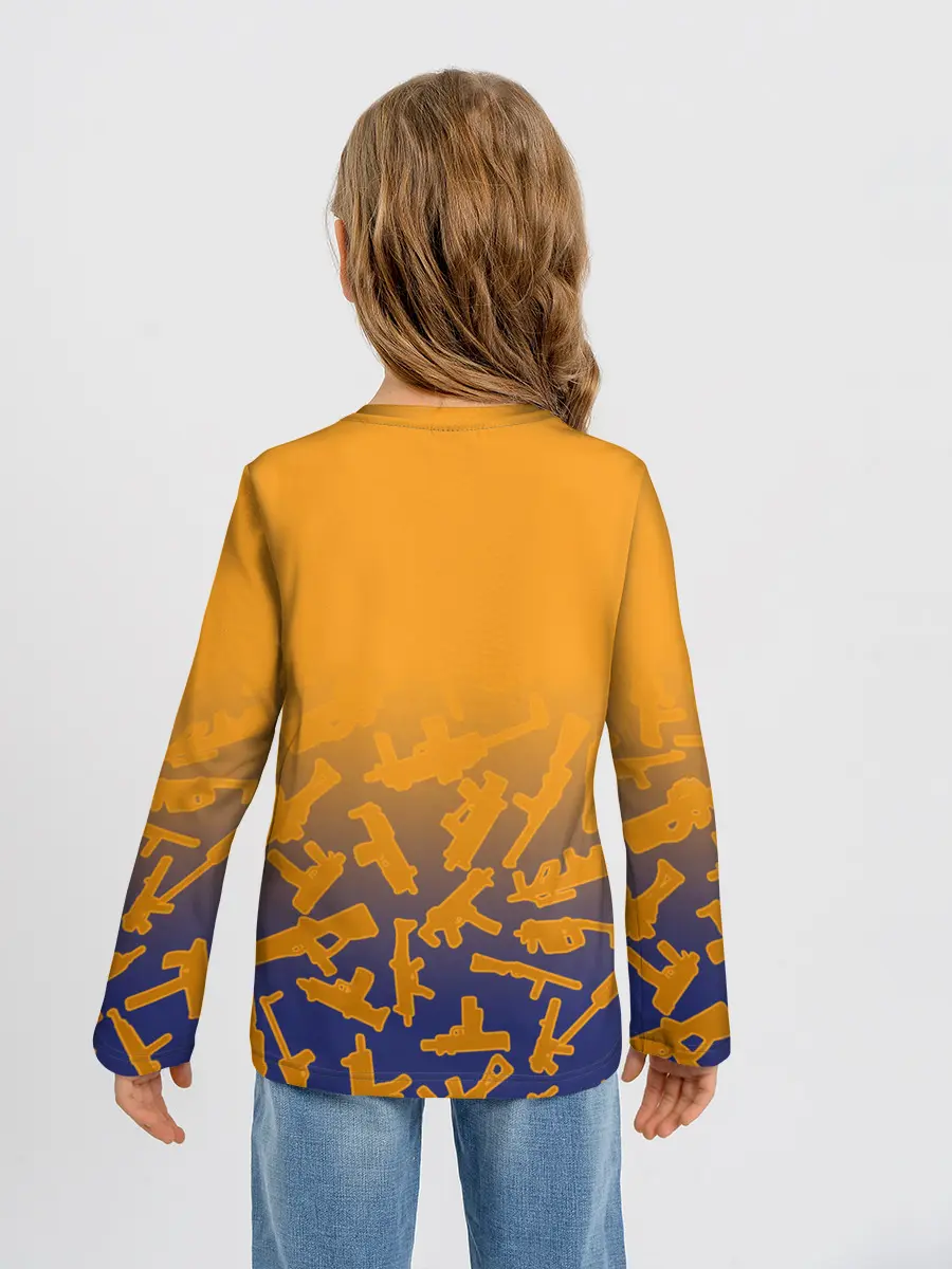 Детский лонгслив / CS GO | КС ГО