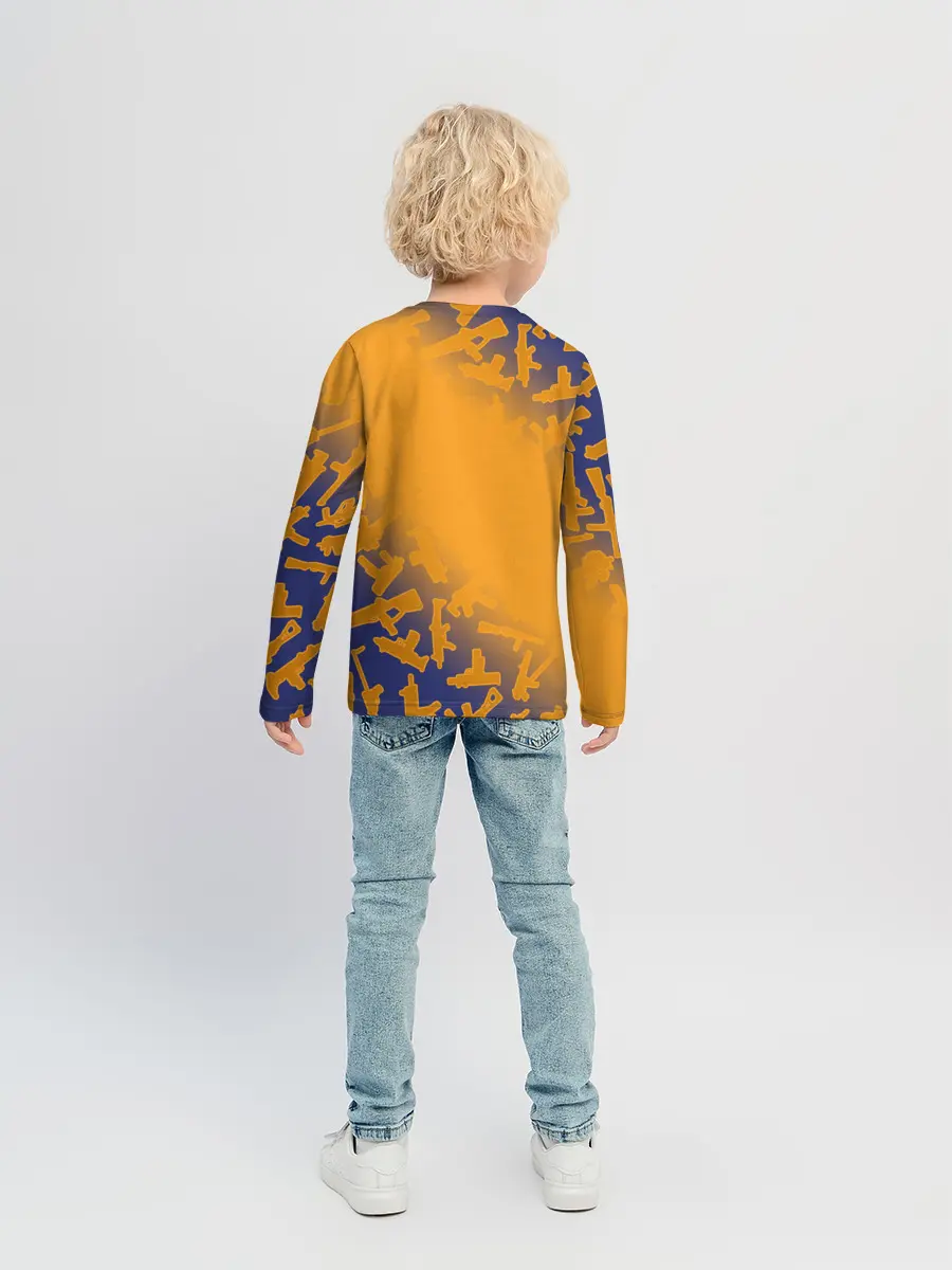 Детский лонгслив / CS GO | КС ГО