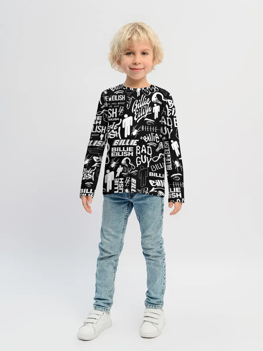 Детский лонгслив / BILLIE EILISH | БИЛЛИ АЙЛИШ