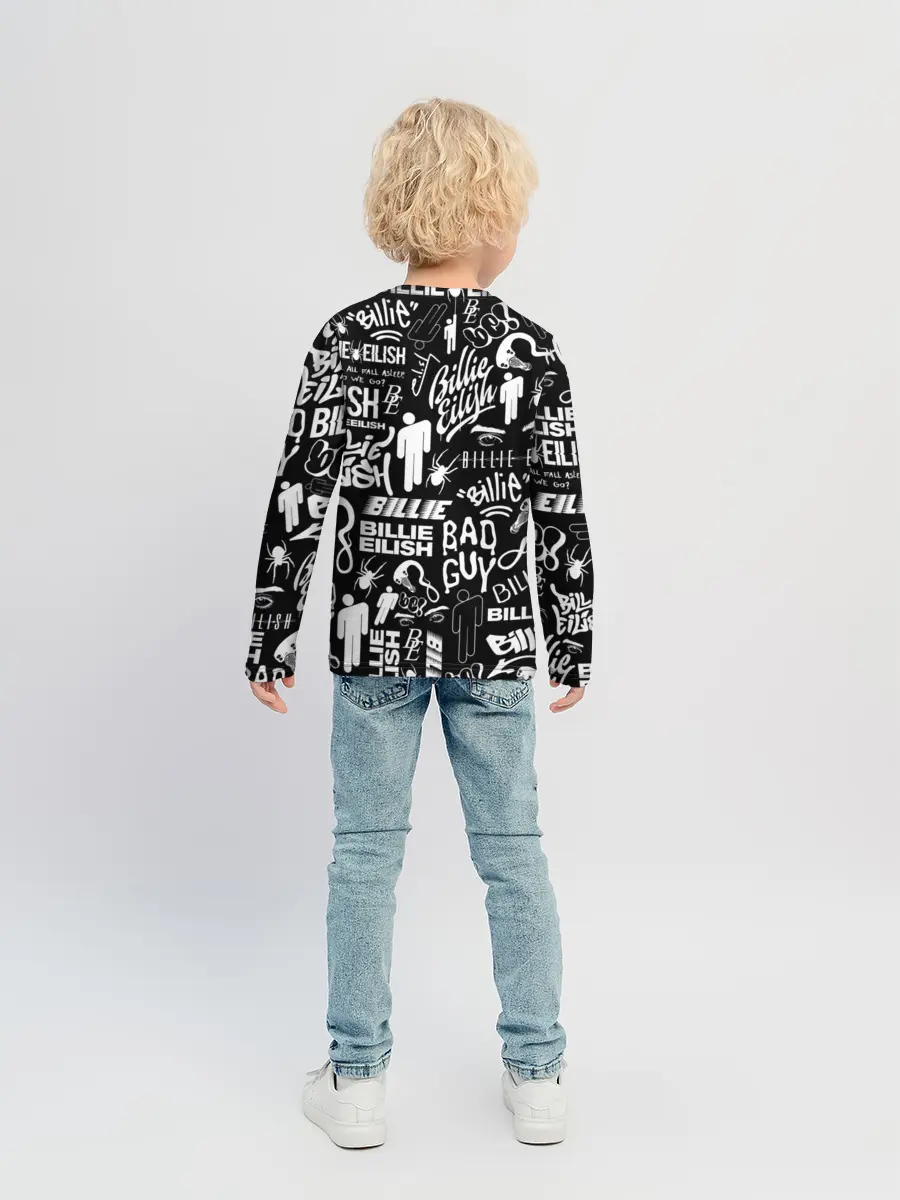 Детский лонгслив / BILLIE EILISH | БИЛЛИ АЙЛИШ