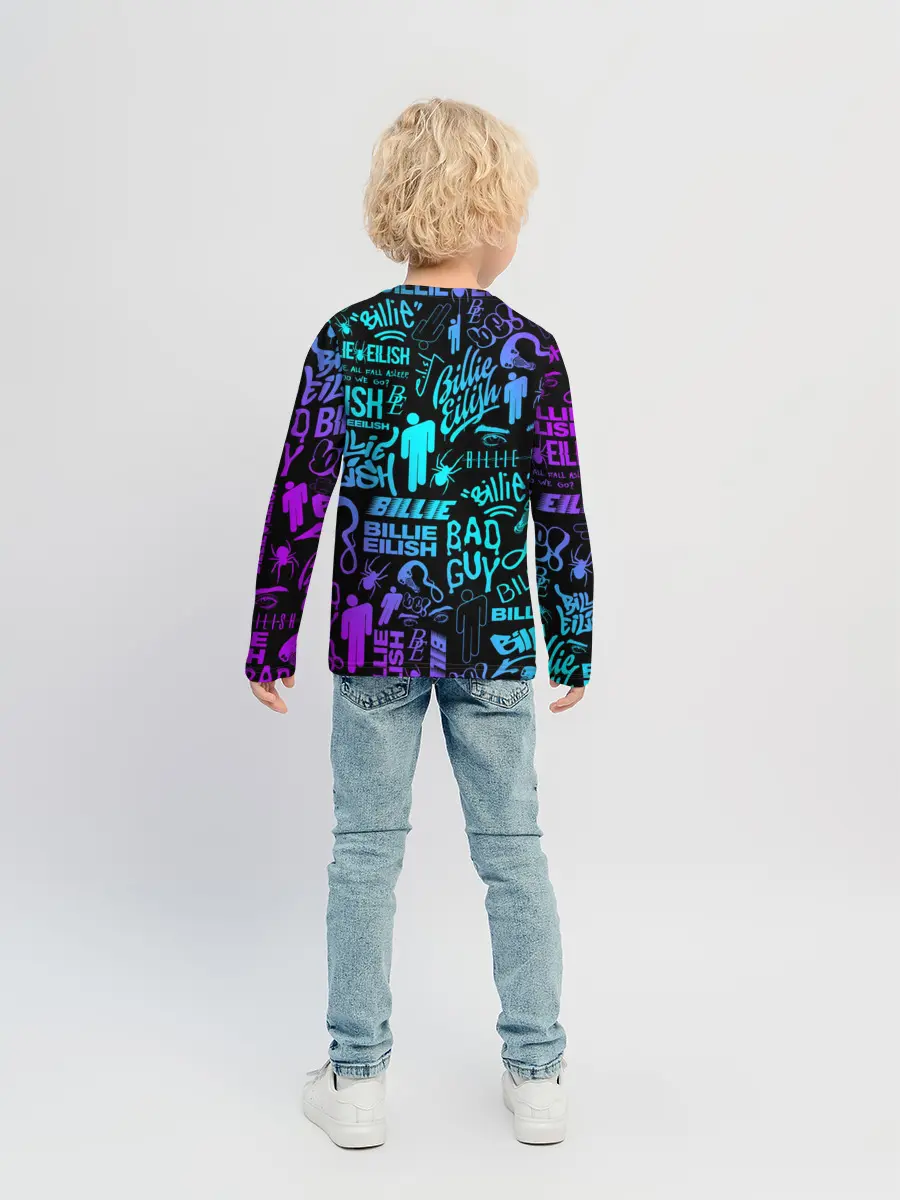 Детский лонгслив / BILLIE EILISH | БИЛЛИ АЙЛИШ