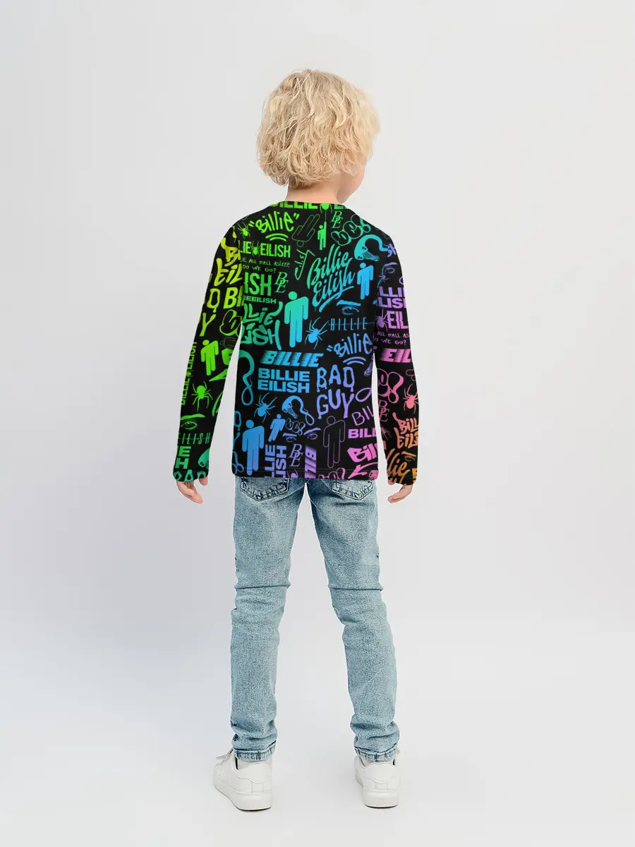 Детский лонгслив / BILLIE EILISH | БИЛЛИ АЙЛИШ