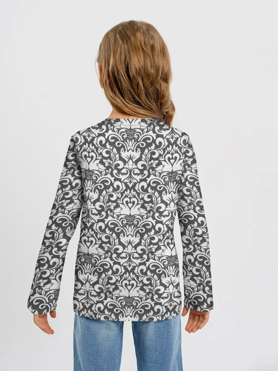 Детский лонгслив / Imperialistic pattern