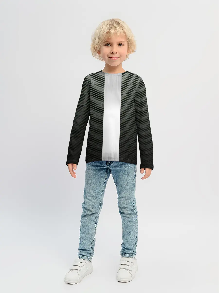 Детский лонгслив / Карбоновый занавес