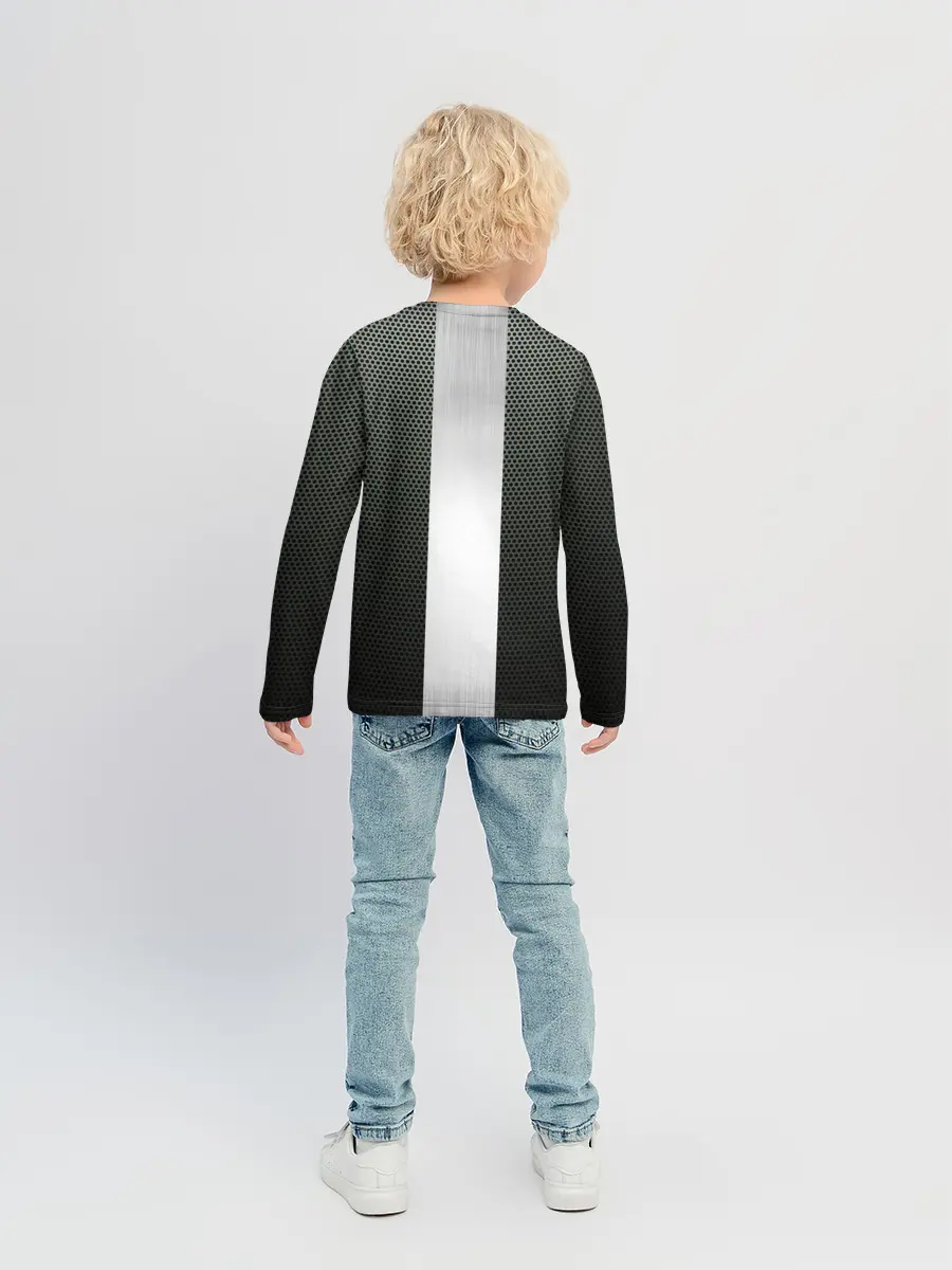 Детский лонгслив / Карбоновый занавес