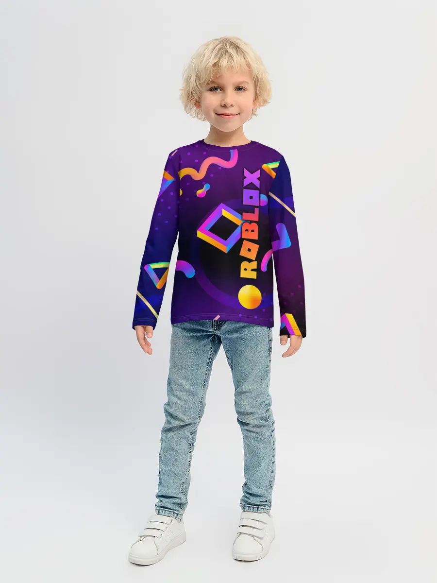 Детский лонгслив / Roblox