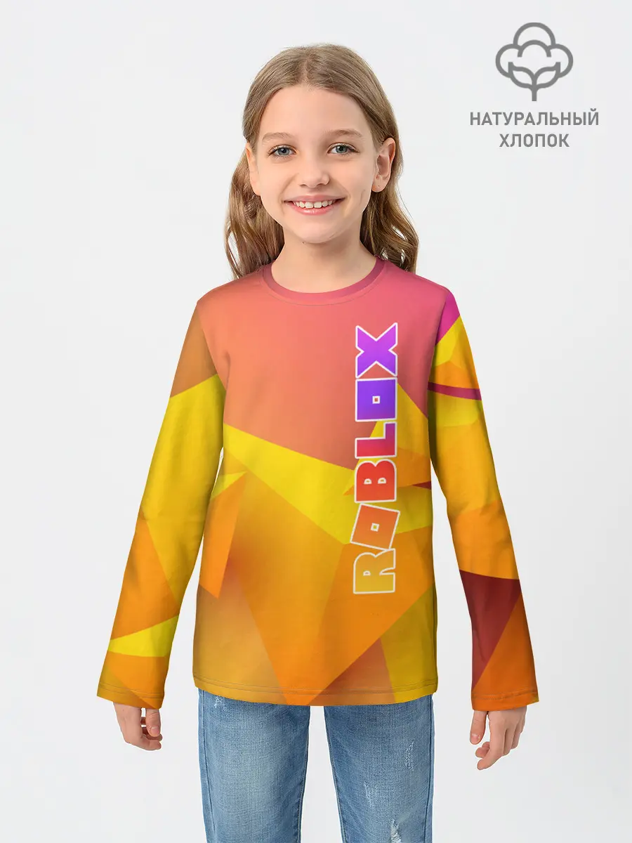 Детский лонгслив / Roblox