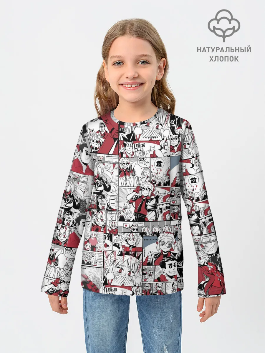 Детский лонгслив / HELLTAKER