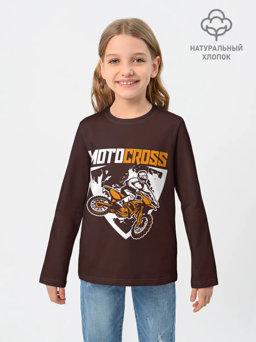 Детский лонгслив / MOTOCROSS | МОТОКРОСС