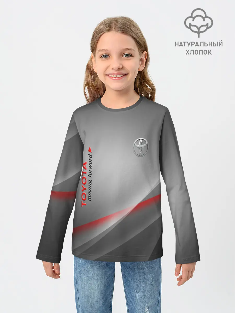 Детский лонгслив / TOYOTA