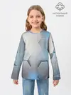 Детский лонгслив / 3D соты