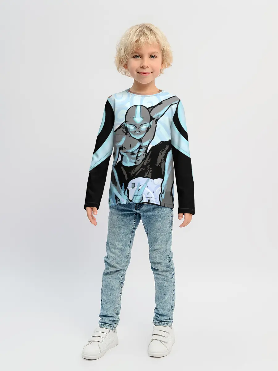 Детский лонгслив / Аватар Легенда об Аанге