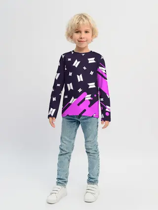 Детский лонгслив / BTS / БТС