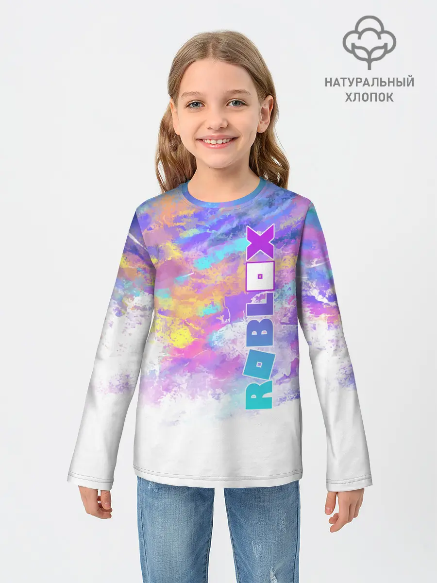 Детский лонгслив / ROBLOX | РОБЛОКС