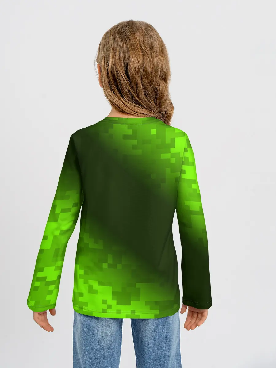 Детский лонгслив / MINECRAFT / МАЙНКРАФТ