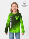 Детский лонгслив / MINECRAFT / МАЙНКРАФТ