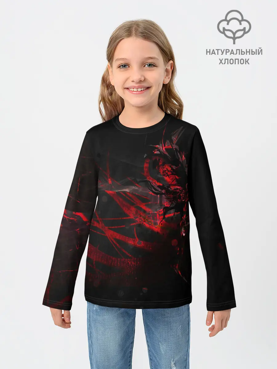 Детский лонгслив / DIGITAL 3D