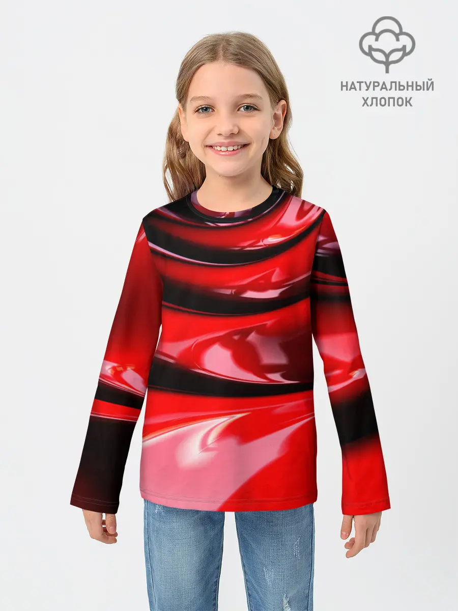 Детский лонгслив / ТЕКСТУРА