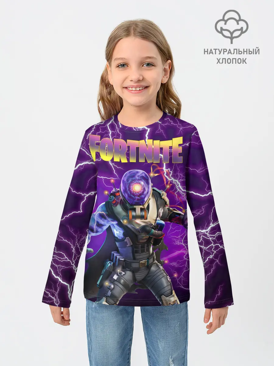 Детский лонгслив / Fortnite Cyclo Outfit