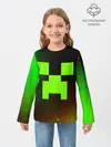 Детский лонгслив / MINECRAFT / МАЙНКРАФТ
