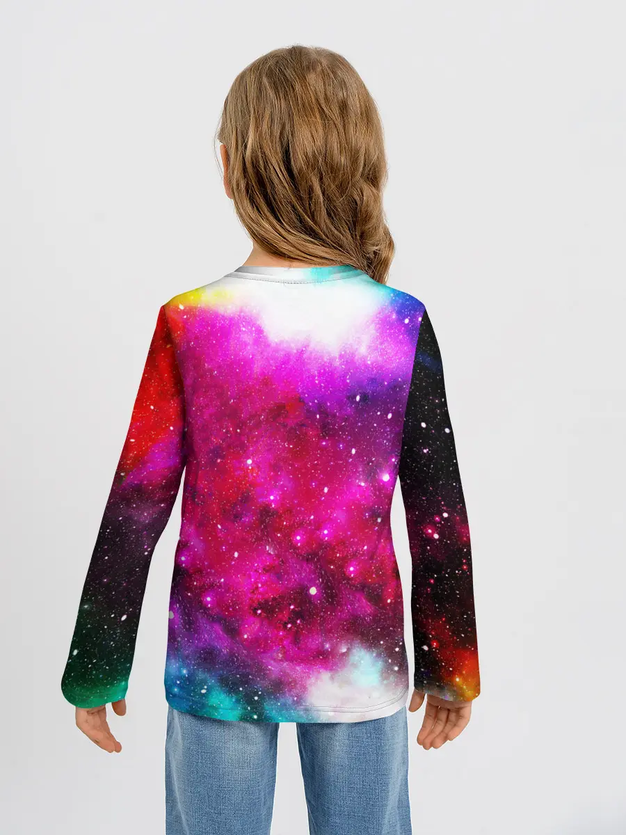 Детский лонгслив / Туманность