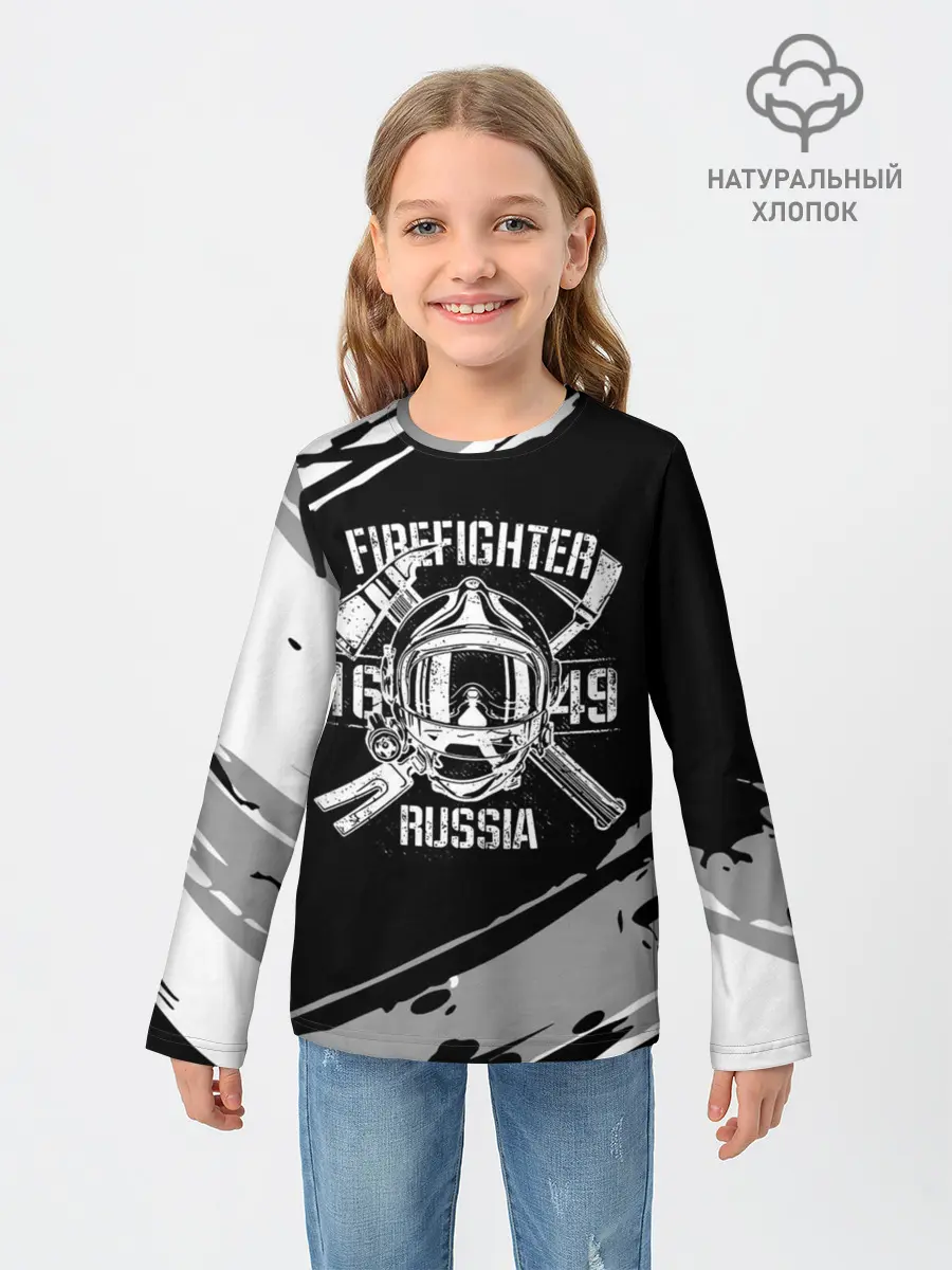 Детский лонгслив / FIREFIGHTER 1649 RUSSIA