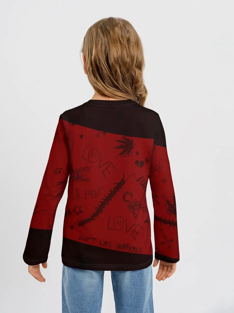 Детский лонгслив / LIL PEEP / ЛИЛ ПИП