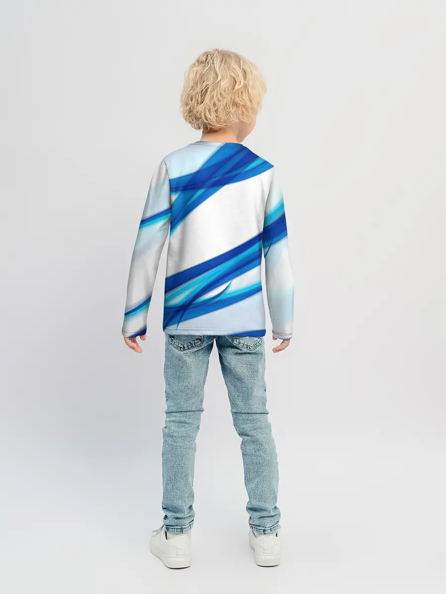 Детский лонгслив / STRIPES BLUE