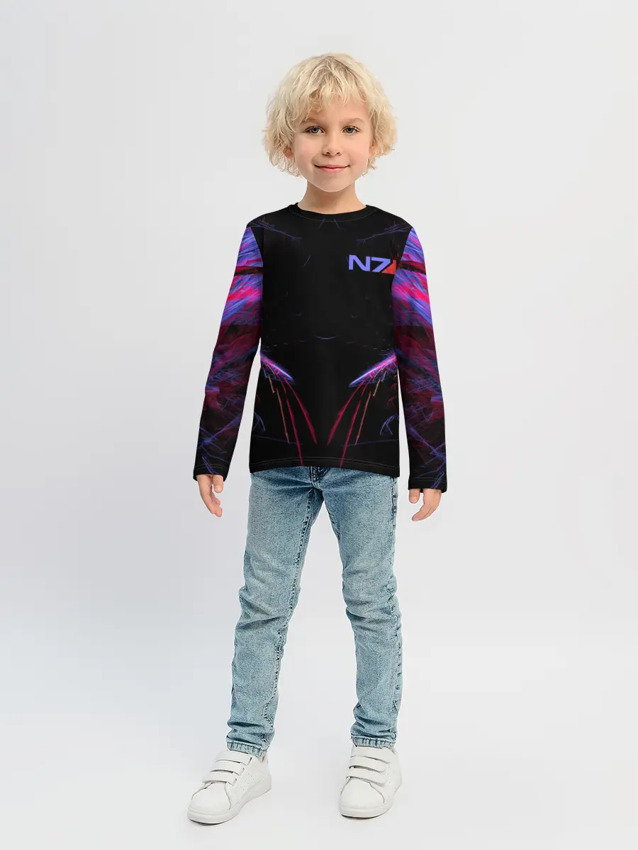 Детский лонгслив / N7 | Neon Style