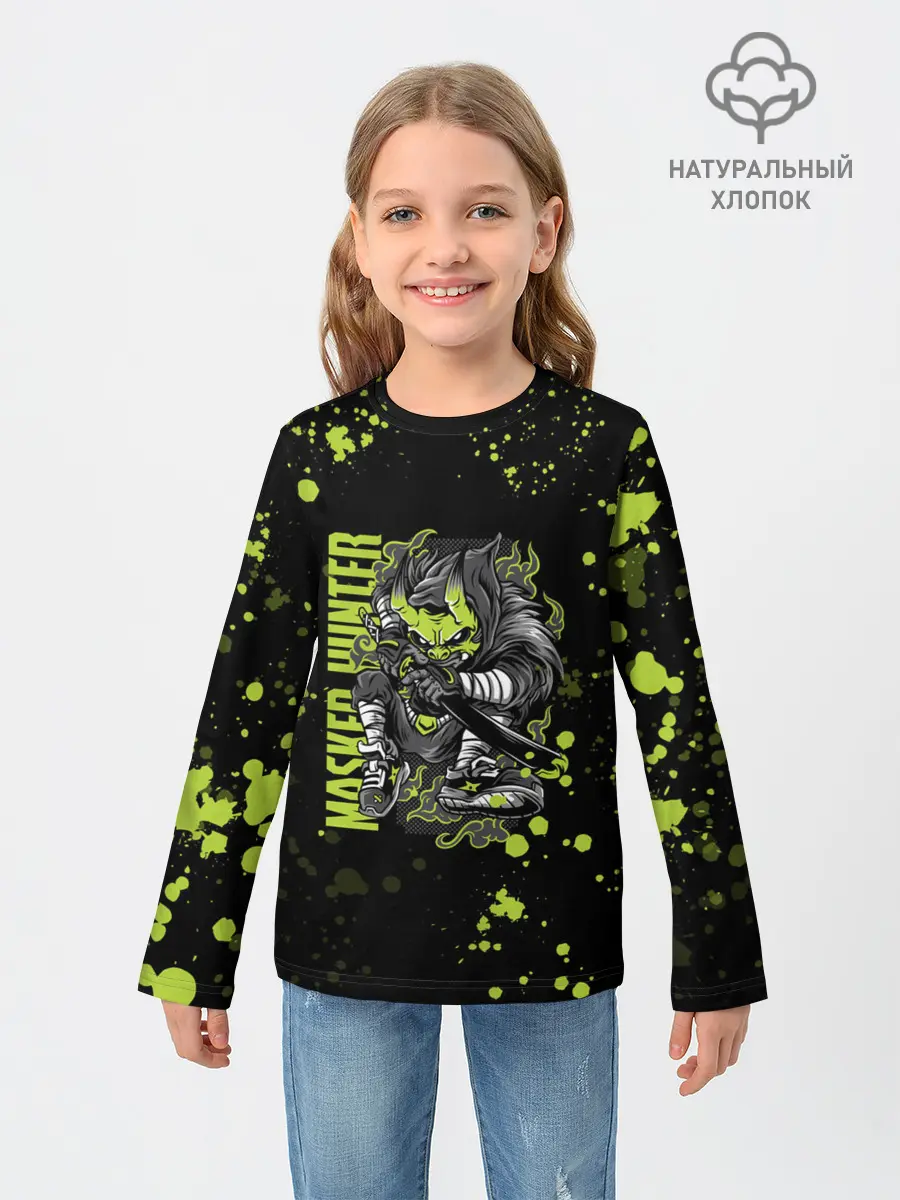 Детский лонгслив / САМУРАЙ | SAMURAI