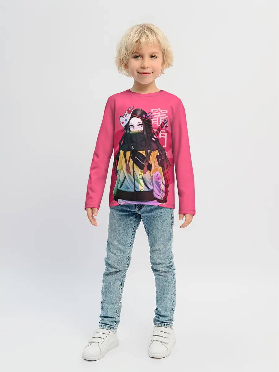 Детский лонгслив / Нэдзуко Камадо