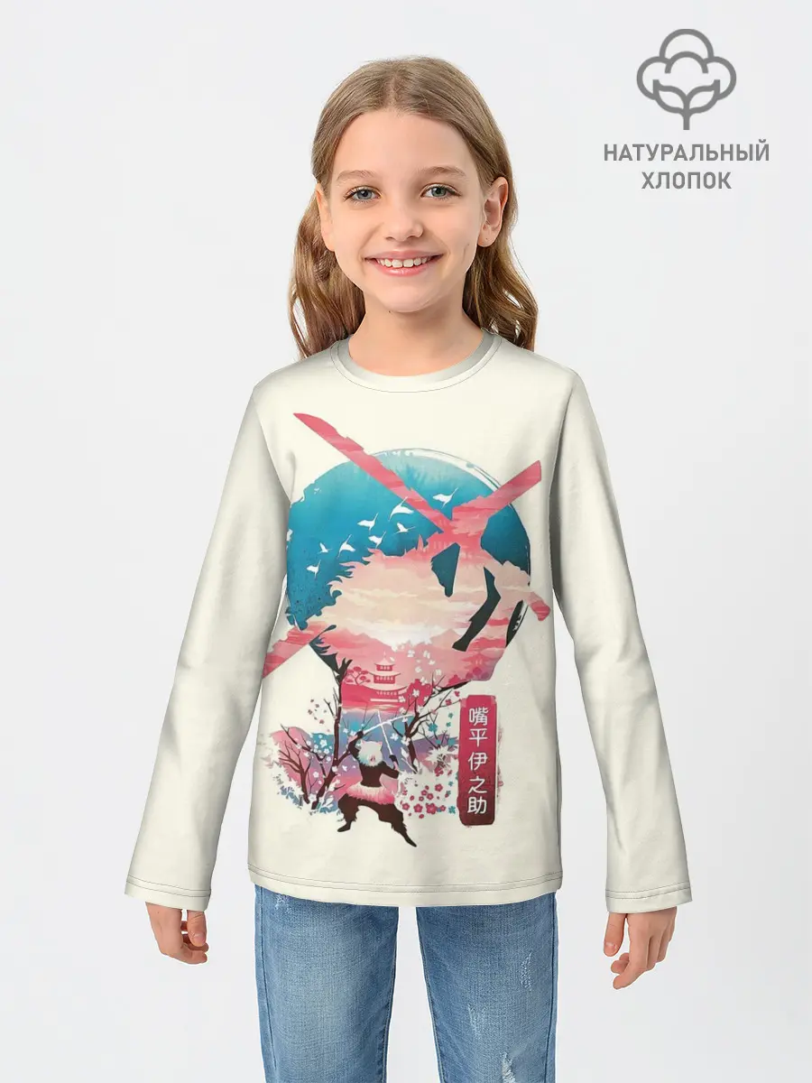 Детский лонгслив / Demon Slayer